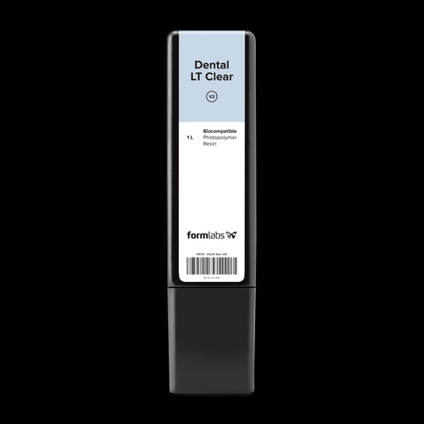Formlabs Dental LT Clear V2 Resin Cartridge